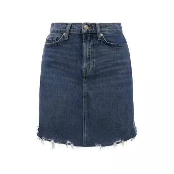 Джинсовая юбка 7 For All Mankind