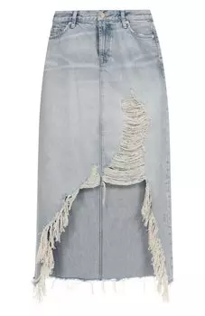 Джинсовая юбка 7 For All Mankind