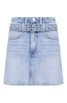 Джинсовая юбка Ganni