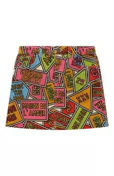 Джинсовая юбка Gucci