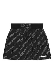 Джинсовая юбка Karl Lagerfeld Kids