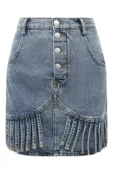 Джинсовая юбка M05CH1NO Jeans