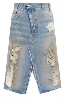 Джинсовая юбка MM6