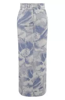 Джинсовая юбка MSGM