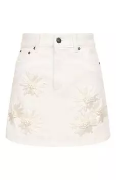 Джинсовая юбка MSGM