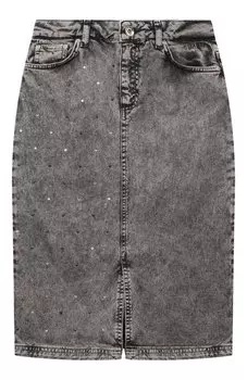 Джинсовая юбка MSGM kids