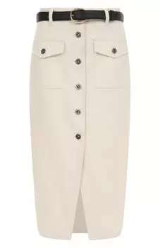 Джинсовая юбка self-portrait