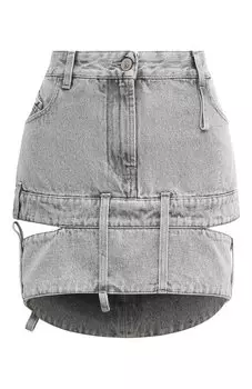 Джинсовая юбка The Attico