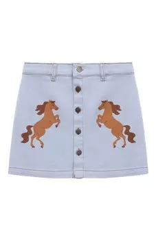 Джинсовая юбка TINYCOTTONS