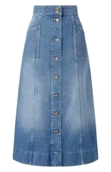Джинсовая юбка Valentino