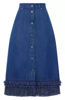 Джинсовая юбка Valentino