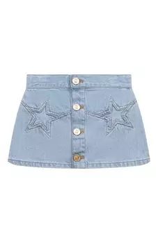 Джинсовая юбка Versace