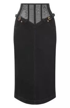 Джинсовая юбка Versace Jeans Couture