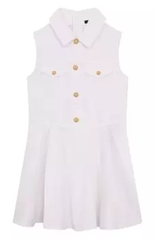 Джинсовое платье Balmain