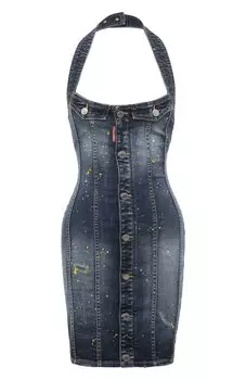Джинсовое платье Dsquared2