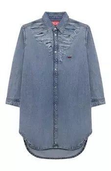Джинсовое платье-рубашка Diesel