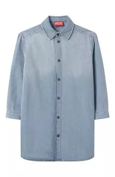 Джинсовое платье-рубашка Diesel