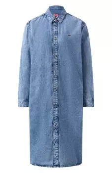 Джинсовое платье-рубашка Diesel