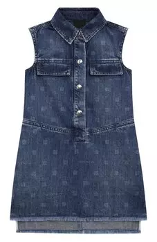 Джинсовое платье-рубашка Givenchy