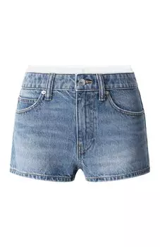 Джинсовые шорты Alexander Wang
