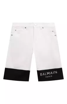 Джинсовые шорты Balmain