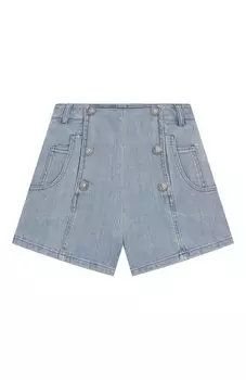 Джинсовые шорты Balmain