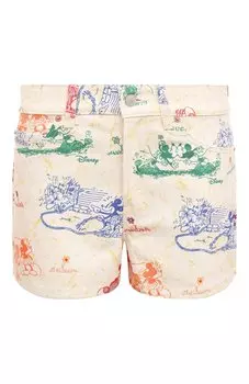 Джинсовые шорты Disney x Gucci Gucci