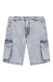 Джинсовые шорты-карго Off-White