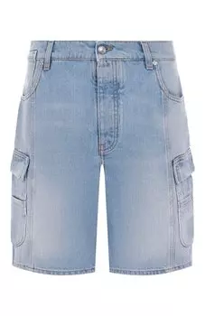 Джинсовые шорты-карго Off-White