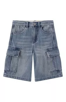 Джинсовые шорты-карго Stella McCartney