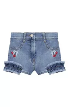 Джинсовые шорты Monnalisa