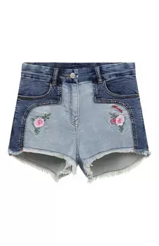 Джинсовые шорты Monnalisa