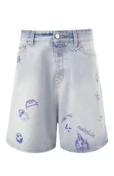 Джинсовые шорты VETEMENTS
