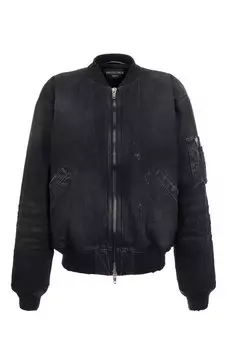 Джинсовый бомбер Balenciaga