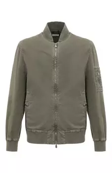 Джинсовый бомбер Brunello Cucinelli