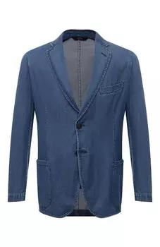 Джинсовый пиджак Brioni