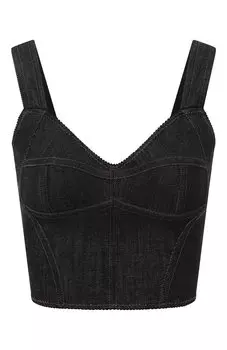 Джинсовый топ Dolce & Gabbana