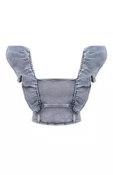 Джинсовый топ Ganni