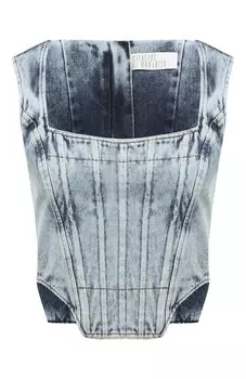 Джинсовый топ-корсет Giuseppe di Morabito