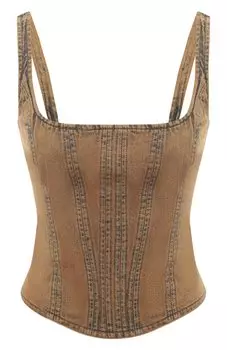 Джинсовый топ-корсет Giuseppe di Morabito
