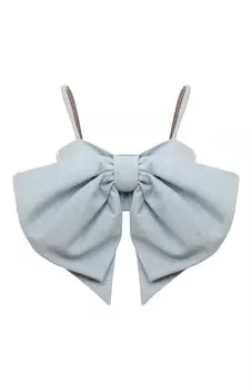 Джинсовый топ Nina Ricci