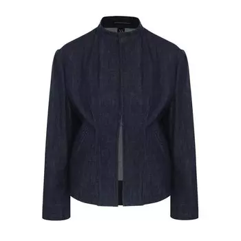 Джинсовый жакет с воротником-стойкой Y`s