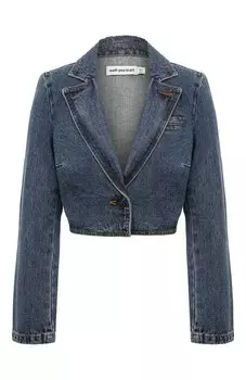 Джинсовый жакет self-portrait