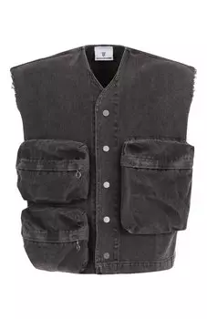 Джинсовый жилет Diego Venturino