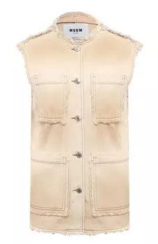 Джинсовый жилет MSGM
