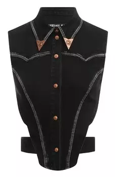 Джинсовый жилет Versace Jeans Couture