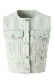 Джинсовый жилет Yuzefi