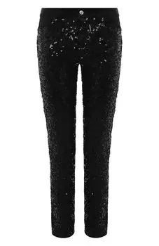 Джинсы с отделкой пайетками Ermanno Firenze
