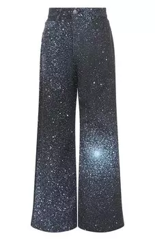 Джинсы с отделкой стразами Giuseppe di Morabito