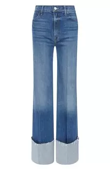 Джинсы The Hustler Roller Heel Cuff Fray Mother